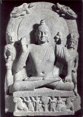 20120501-Buddha withvajrapani_sm Kushan style Mathura 110 AD.jpg